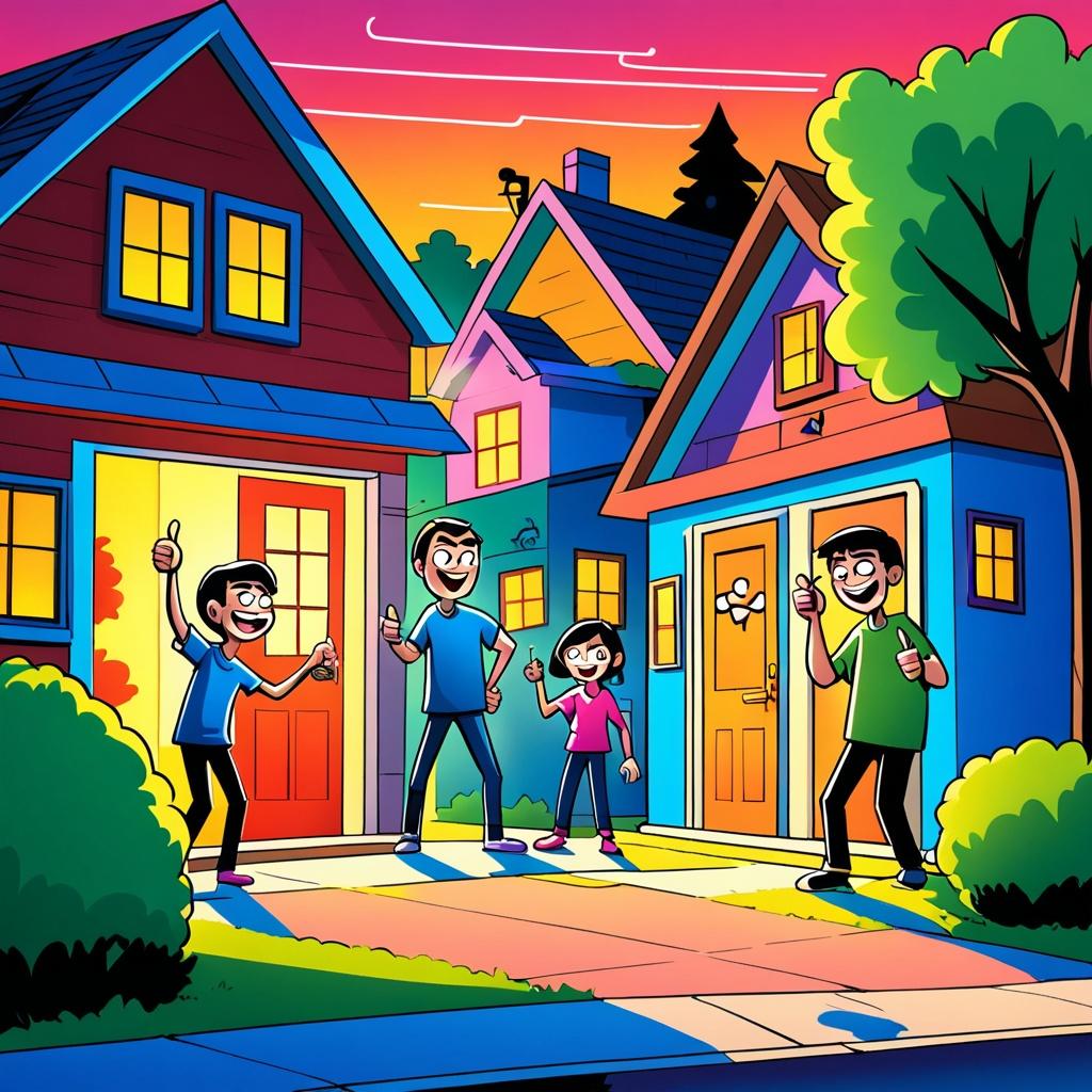 Comic: Sirene und Hinweis, dass bereits beim Versuch alarmiert wird